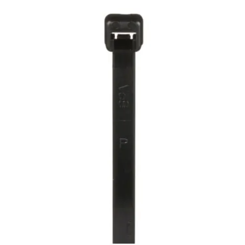Weather Resistant Régulier Cross Section Cable Tie Black PLT1S-C0 (Pack 100)
