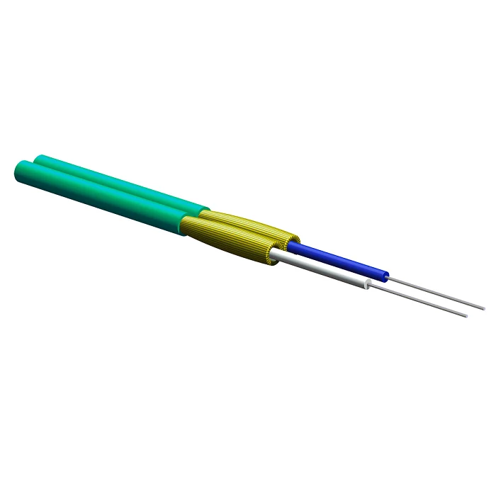 Zipcord Tight-Buffered Cable Plenum 2 F 2.0 mm diameter 50 µm multimode (OM4) CORNING-C 002T58-31390-24