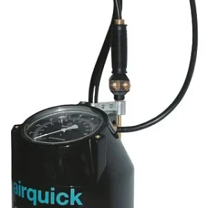Gonfleur de pneus léger pour station service ELMAG airquick 160/6' réservoir 6 L Ø 160mm manomètre 'cali...