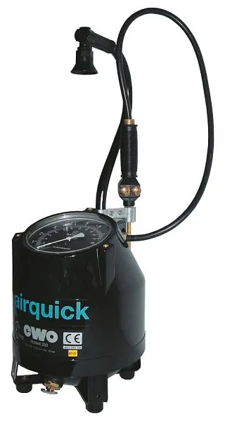 Gonfleur de pneus léger pour station service ELMAG airquick 160/6' réservoir 6 L Ø 160mm manomètre 'cali...