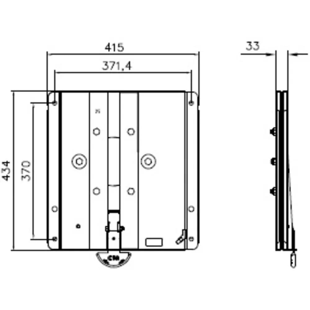 Boîte de rangement Drehkonsohle Beifahrerseite flach passend für Spacetourer und Baugleiche ab 2016