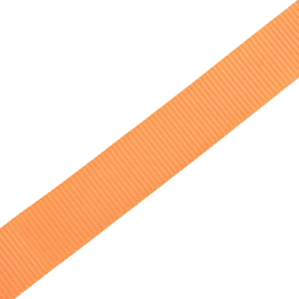 Lot de 10 sangles d’arrimage 0,4 tonnes 6 m x 25 mm orange transport remorque 02_0003533