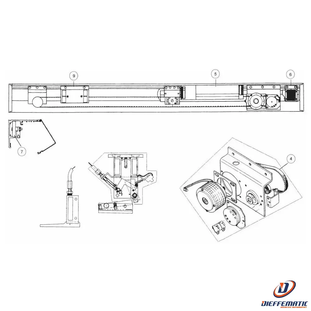 Cinghia Motoriduttore Chiusa Special Formula Ditec Entrematic 21043a Ricambio : Kit de 4 bougies