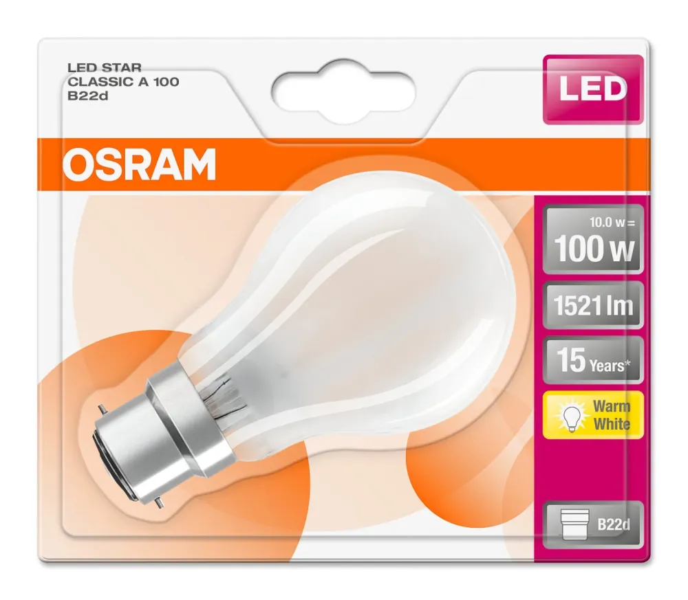 AMPOULE LED 11W B22 CONVENTIONNEL DEPO CHAUD