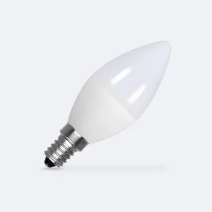 Ampoule LED E14 5W 500 lm C37 No Flicker Blanc Gelé 6500K