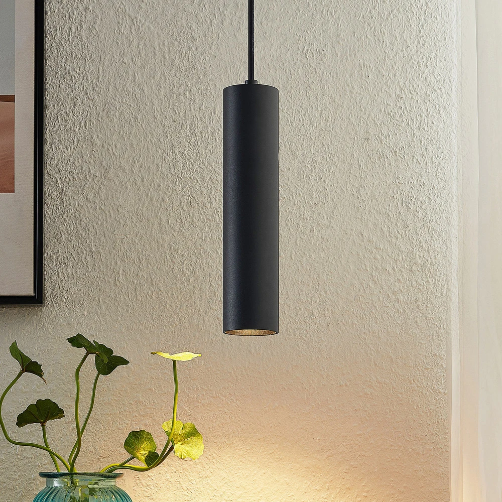 Strobe barre d'avertissement Prios Neliyah suspension, ronde, noire, 1 lampes