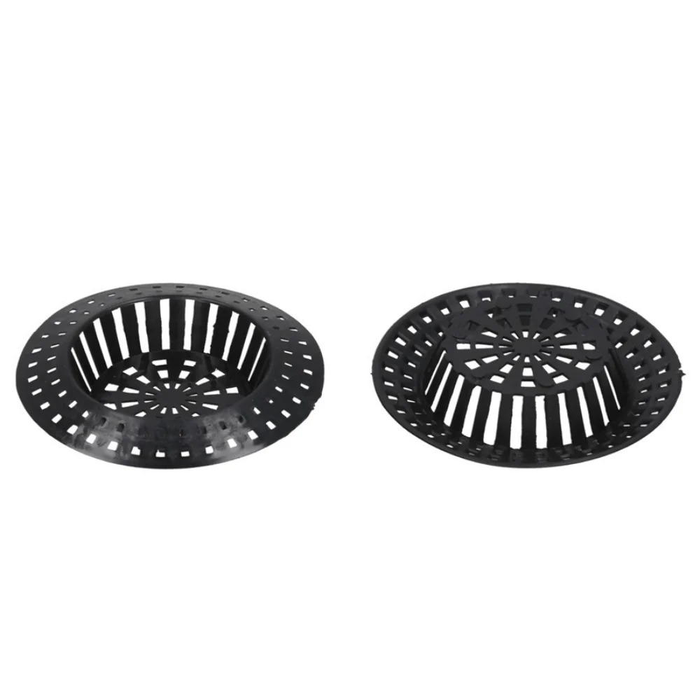 Embrayage camionnette Set de 2 Filtres d'Évier en Plastique Noir – Anti-Déchets