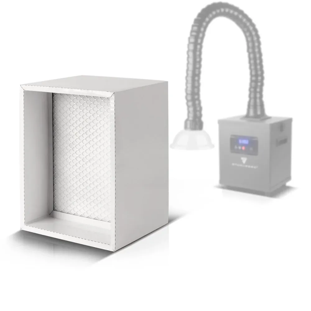 Professionnel Haute Résistance Filtre de carbone activé en acier pour l'aspiration de fumée FE-150 ST Filtre de remplaceme...