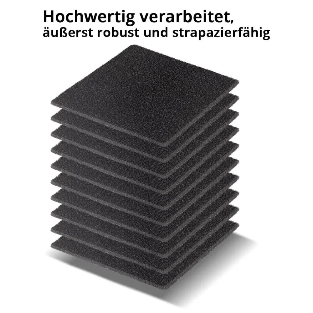 Filtre de carbone activé en acier 10 set pour extraction du train Fe-27 ST Filtre de remplacement | Filtre à air | Filtre...