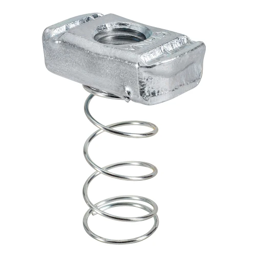 1/2"–13 Rod Spring Nut and B Channel SPRA0050EGTZ (Pack 100)