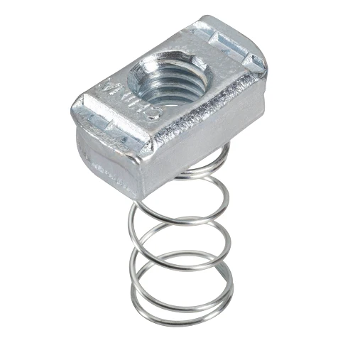 1/2"–13 Rod Spring Nut and B Channel SPRA0050EGTZ (Pack 100)