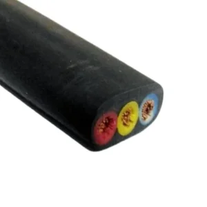 250' 14/2 Heavy Duty Flat W/GRND THW/submersible Pump Cable Copper VINYLE 600V