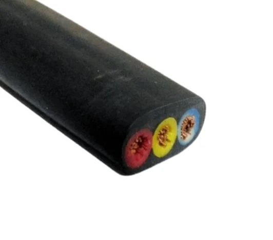 250' 14/2 Heavy Duty Flat W/GRND THW/submersible Pump Cable Copper VINYLE 600V