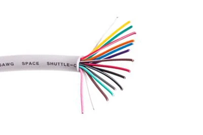 Alpha Wire 882202 22 AWG 2 Conductor Unshielded VINYLE Insulation 300V Communication and Control Cable
