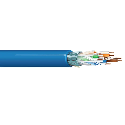 Belden 2412F 23 AWG 4 Pair Uniforme F/UTP Category 6 CMR 350MHz Horizontal Cable
