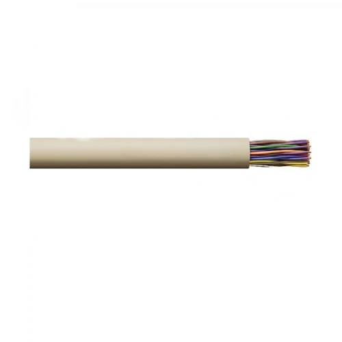 50 Pair 24 AWG Cat3 CMP Plenum VINYLE Jacket UTP Solid Copper Cable White 18-599-46