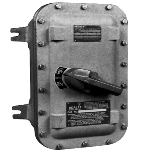 3 Pole 50 Amp Fused Heavy Duty Safety Enclosure Disconnect Switch XCBA N4 50E63W