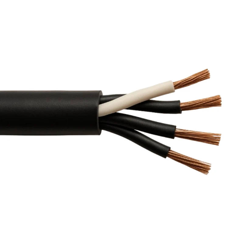 Shipboard Cable LSTSGU-3 16 AWG 3 Conductor MIL-C 24643 Silicone Antidérapant