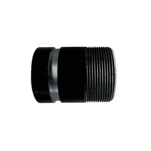 4" X 3" Thread X Groove Schedule 80 Seamless Noir jais Fittings 59222TV