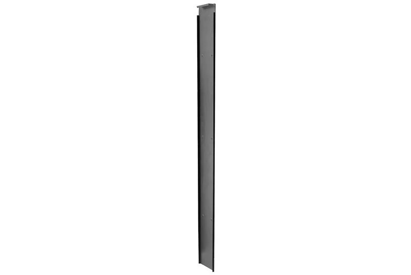 7"H x 6"W Uniforme Two Rear Panel Evolution Vertical Cable Manager Black Chatsworth 35501-752