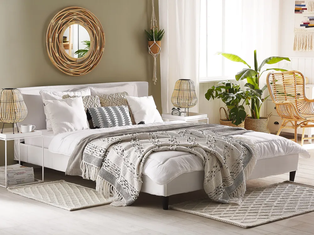 Velvet EU Super King Size Blanc pur FITOU