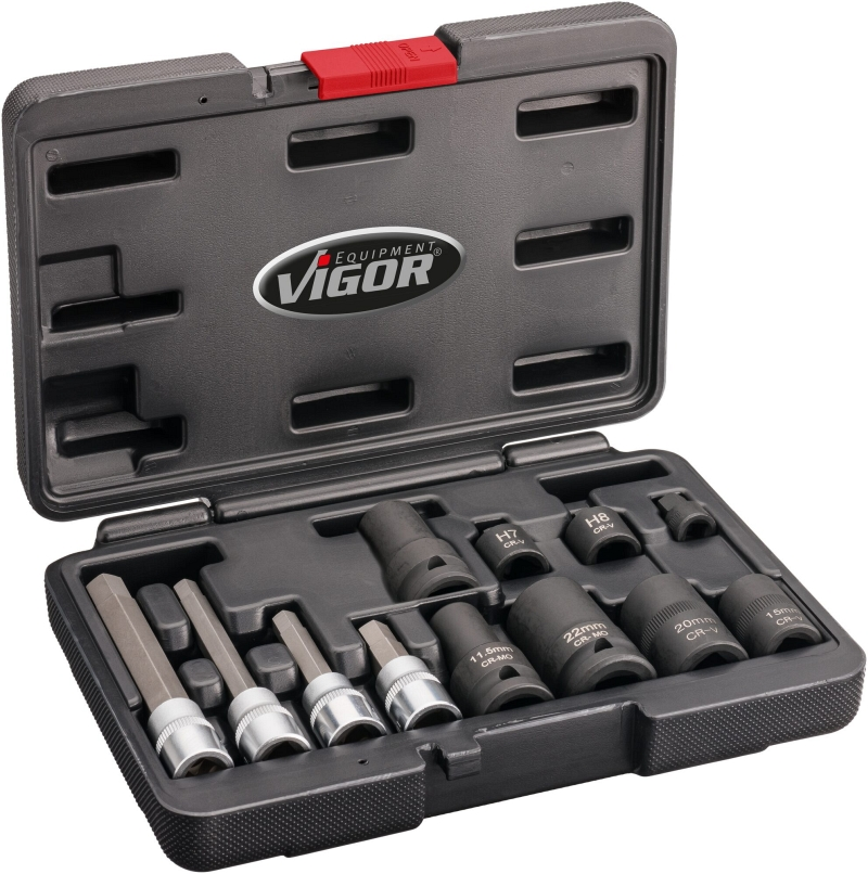 Jeu de vis pour étrier de frein VIGOR nombre d'outils : 12 V7158 prendre à bas prix