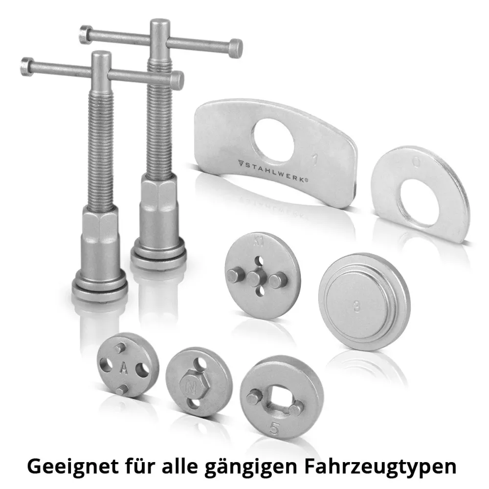 Reserve de piston de frein en acier Réserves de frein | Réserve de piston | Ensemble d'outils de retour pour les étriers d...