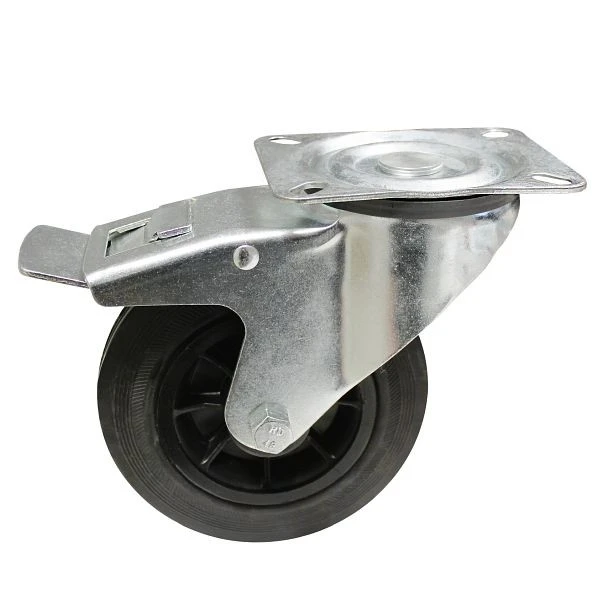 Roulette pivotante ADB avec frein Ø 160 mm capacité de charge jusqu'à 70 kg 21336 obtenir à bas prix