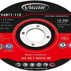 Jeu de disques à tronçonner VIGOR 115 mm nombre d'outils : 10 V6811-115 obtenir à bas prix