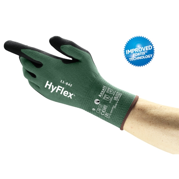 Filet de sécurité Gant de manutention HyFlex® 11-842 - 7/S - ANSELL