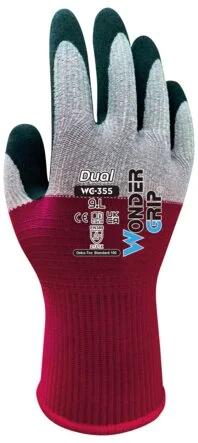 Gant mousse élastomère Dual WG-355 x12 paires avec Système de verrouillage