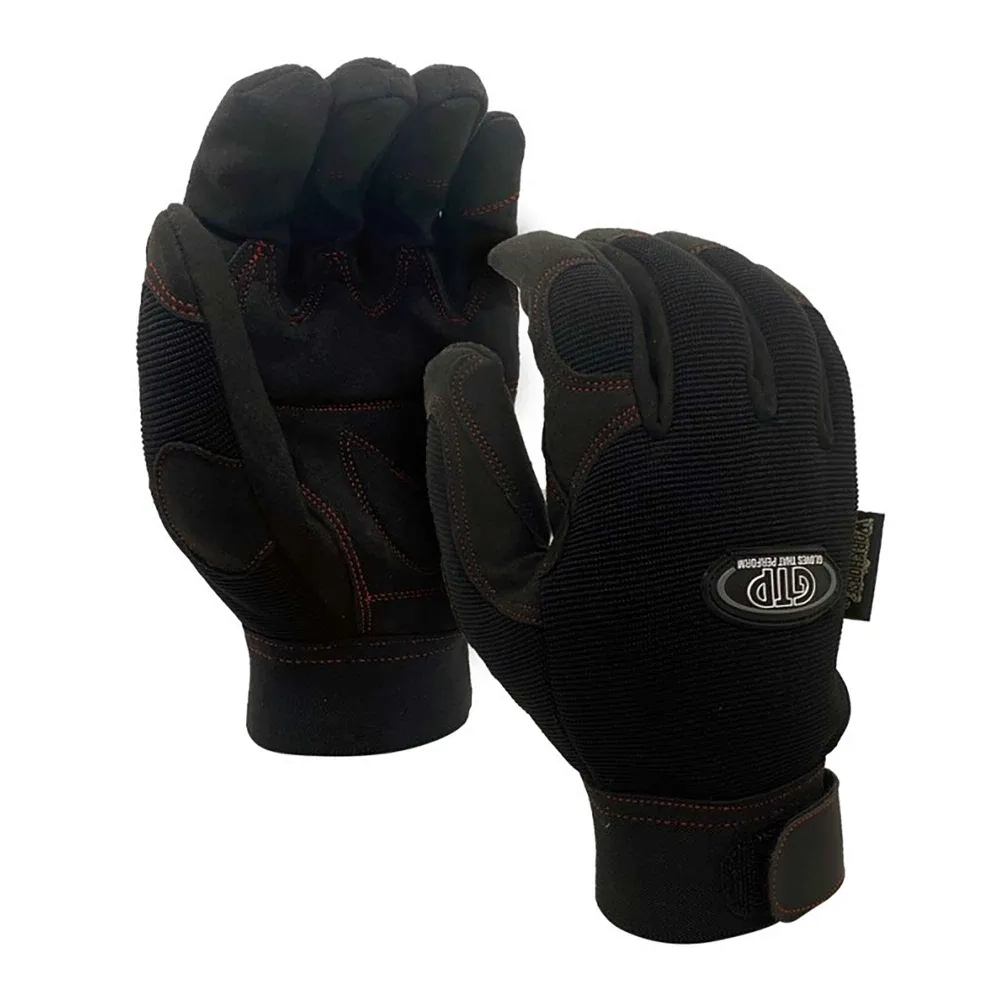 Haute Protection Gants de protection haute performance en lycra et cuir synthétique, moyen