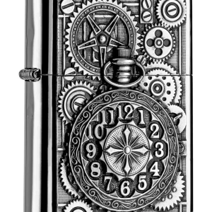 Pocket Watch And Gear Wheels avec Système de verrouillage
