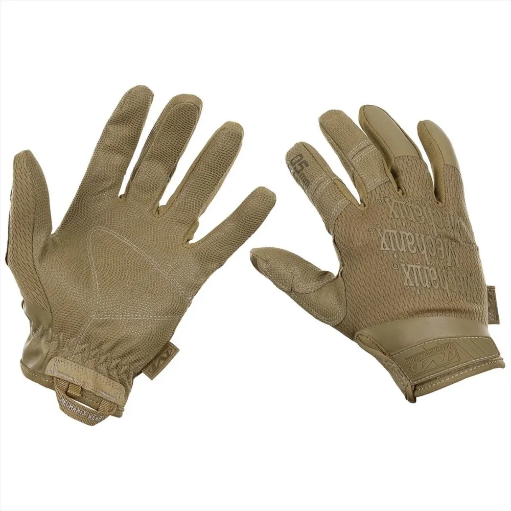 Étui de selle Gants de tir tactiques Mechanix Wear Speciality 0,5 mm respirants Coyote