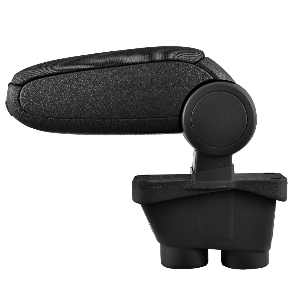 Accoudoir central pour Peugeot 208 avec compartiment rembourré textile noir 03_0000616