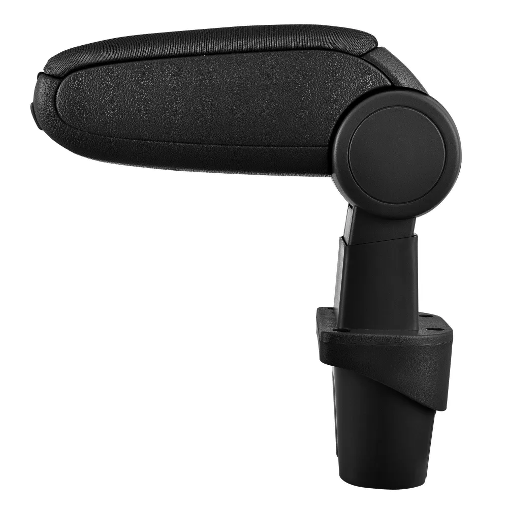 Accoudoir central pour Touran avec compartiment rembourré textile noir 03_0000342
