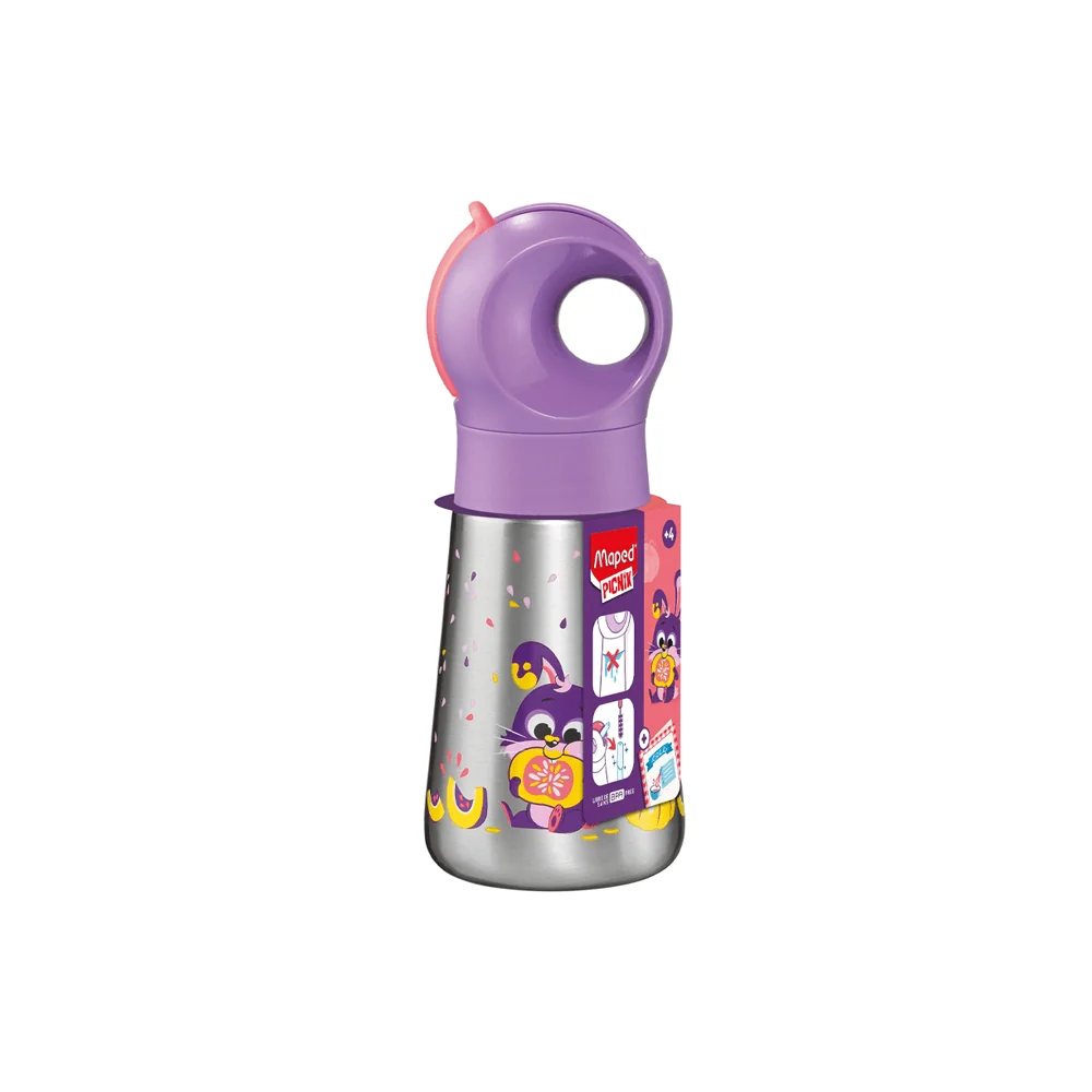 Gourde Picnik Miniz Rabbit en inox – Qualité & Prix chez Alpha55 – Accessoire capital au quotidien