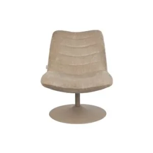 Chaise lounge chamois Bubba Zuiver - Une chaise idéale pour se reposer