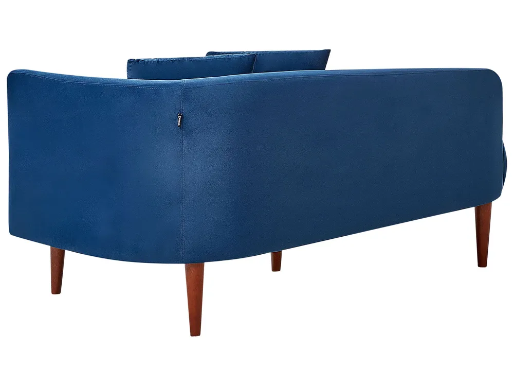 Couvre-selle imperméable Right Hand Velours Chaise Lounge Blue CHAUMONT