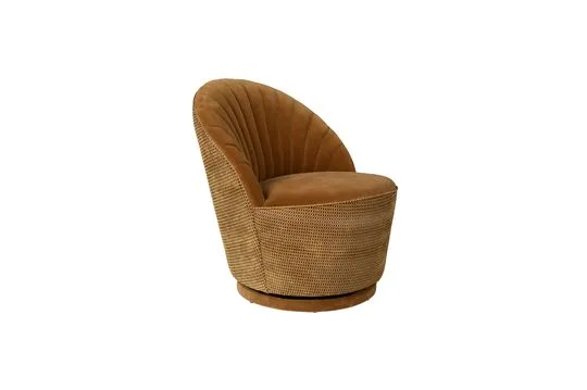 Fauteuil lounge Madisson couleur whisky DutchBone - 78cm