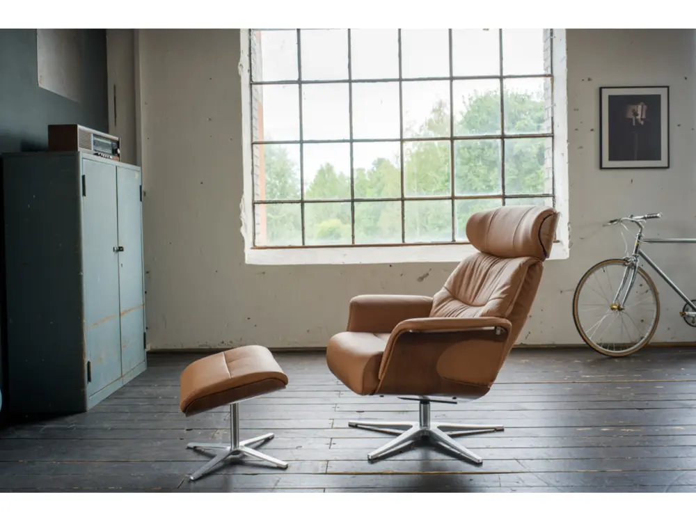 Fauteuil - marron cuir - TOSAR - Compatible Universelle