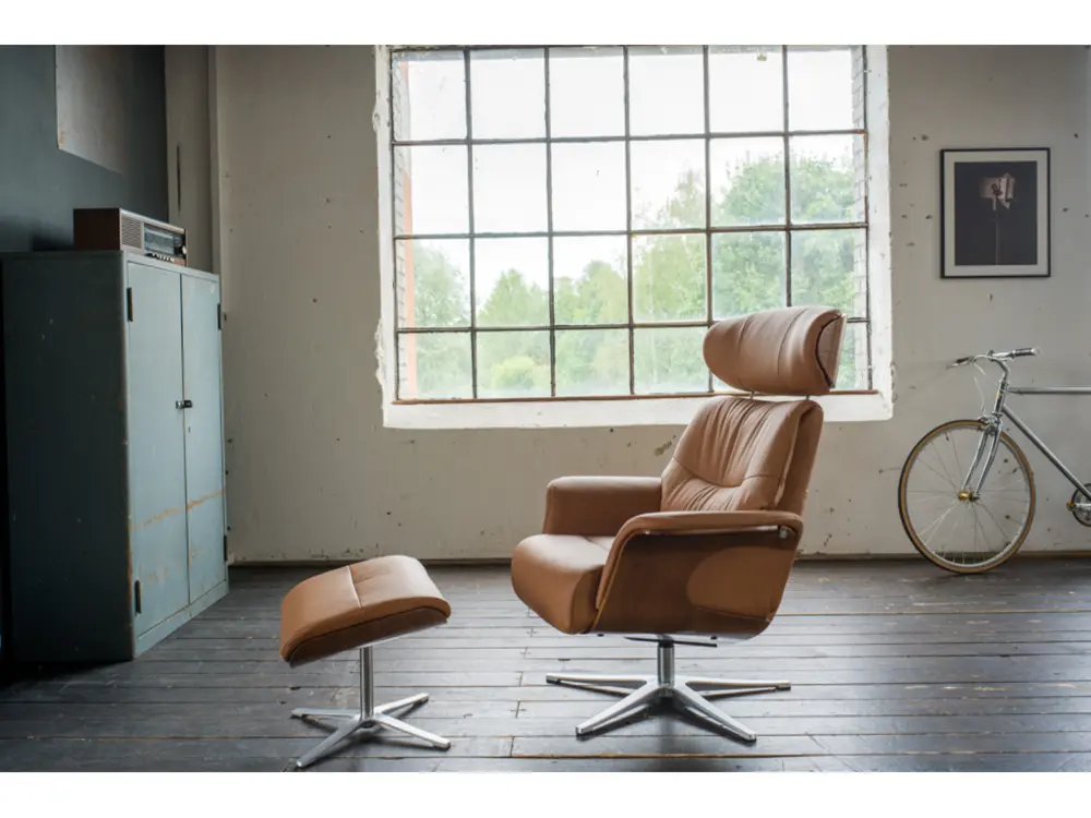 Fauteuil - marron cuir - TOSAR - Compatible Universelle