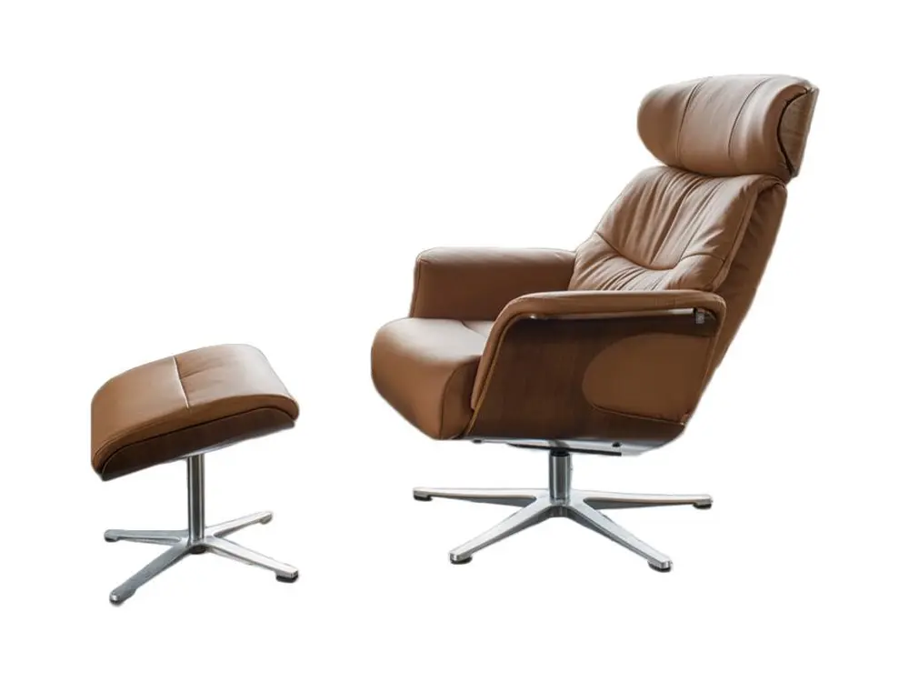 Fauteuil - marron cuir - TOSAR - Compatible Universelle