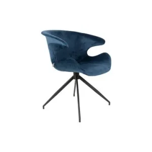 Fauteuil Mia Bleu Zuiver - Une invitation à la détente par SW-MOTECH