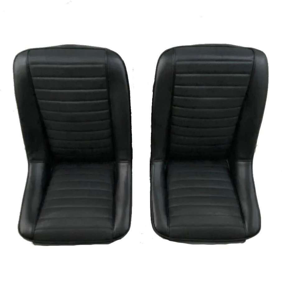 Haute Performance PAIR, CLUBSPORT CLASSIQUE BUCKET SEATS, HEADRESTS + UNIVERSAL RUNNERS