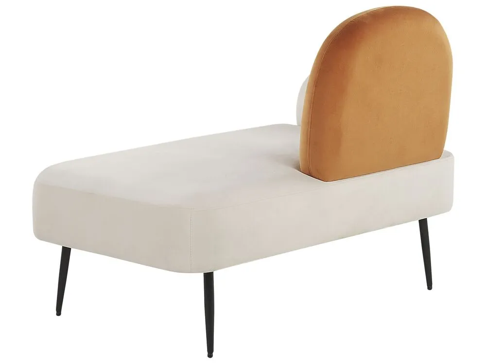 Porte-bagages scooter Left Hand Panne Chaise Lounge Orange ARCEY