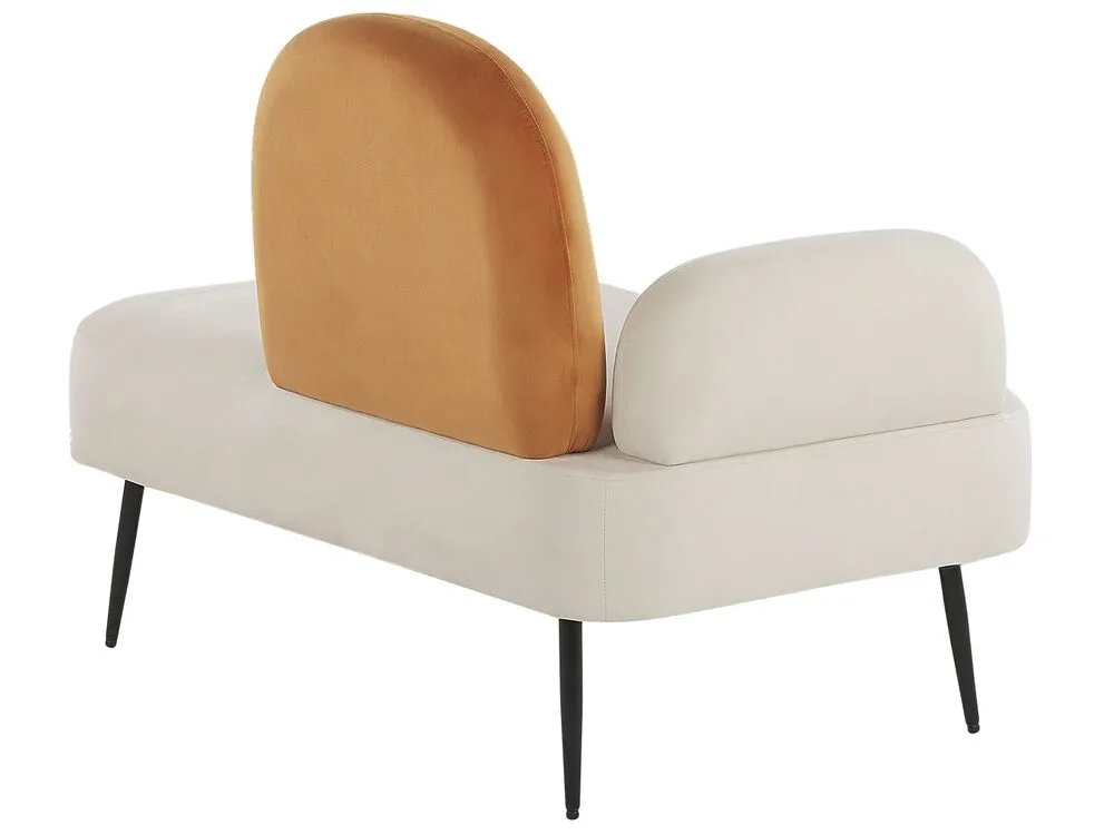 Porte-bagages scooter Left Hand Panne Chaise Lounge Orange ARCEY