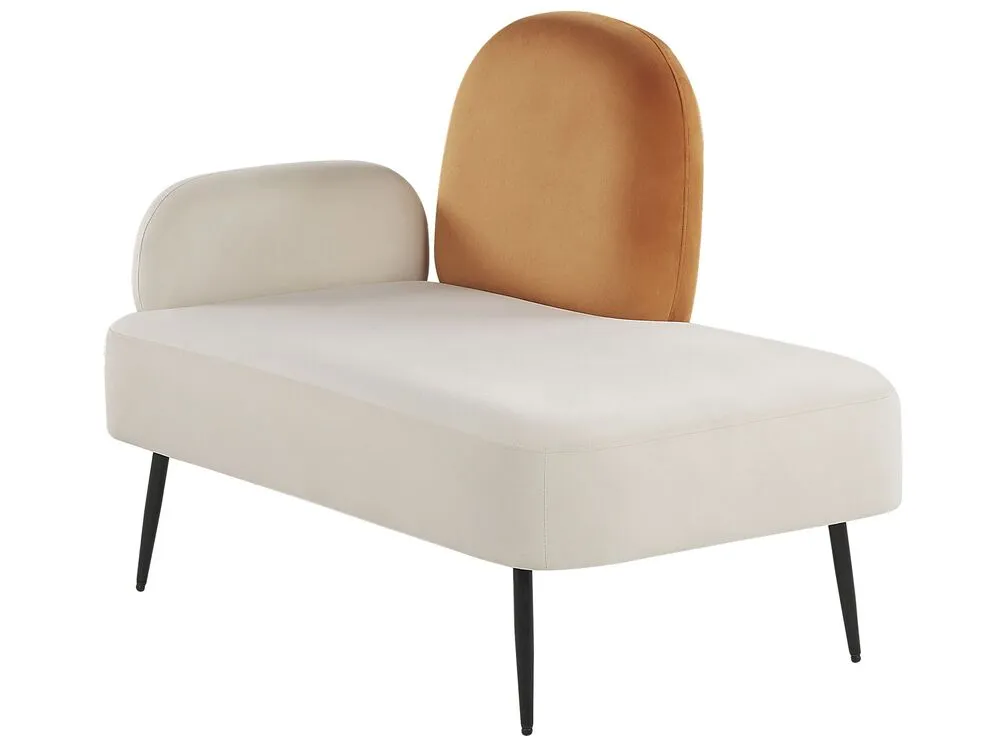 Porte-bagages scooter Left Hand Panne Chaise Lounge Orange ARCEY