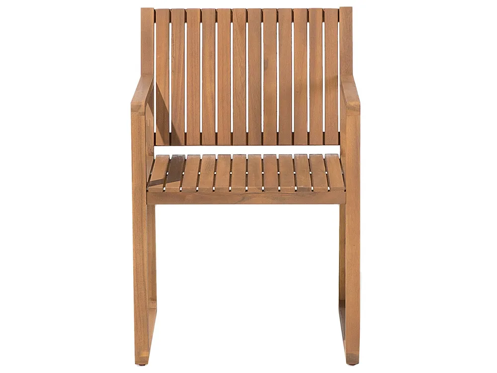Racing 8 Seater Acacia Wood Garden Dining Set Taupe Cushions SASSARI
