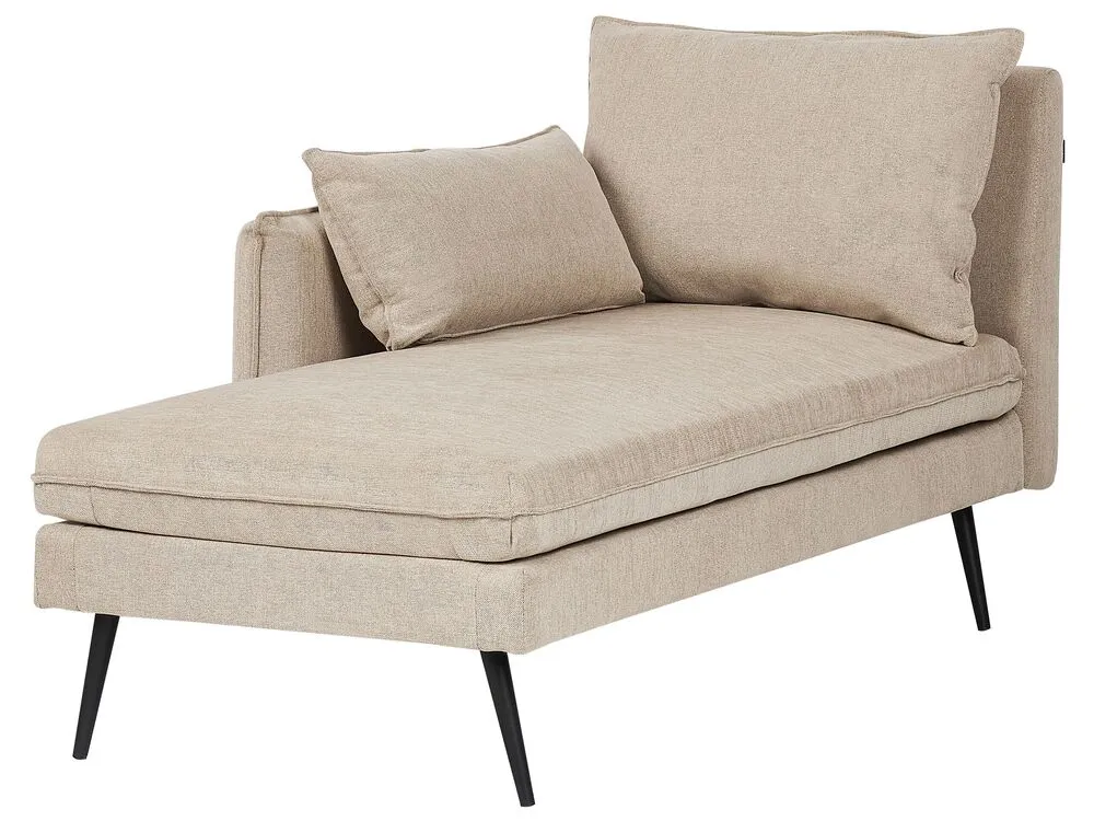 Right Hand Chaise Lounge Naturel YERRES